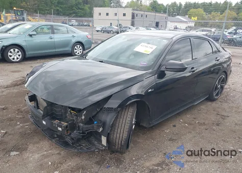 2021 Hyundai Elantra N Line z USA, uszkodzony, nr VIN KMHLR4AF1MU190365